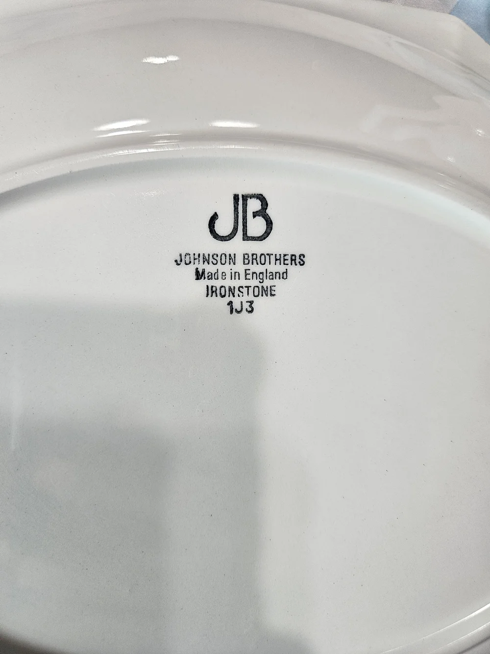 Vintage Johnson Brothers Heritage White‎ Ironstone 7-Piece Serving Set